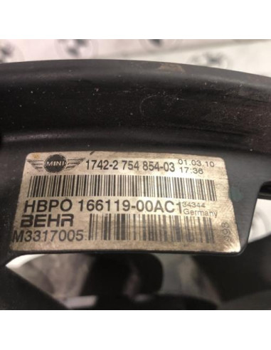 Moto ventilateur radiateur MINI MINI 2 R56 PHASE 2 Essence