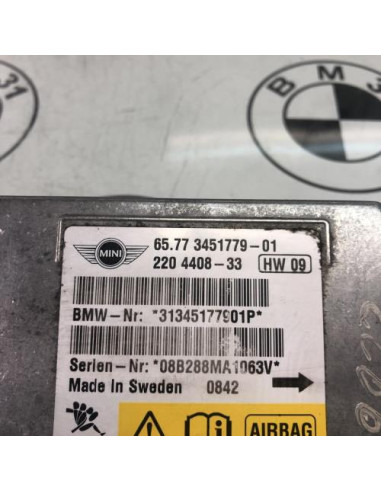 Boitier air bag MINI MINI 2 R56 PHASE 1 Essence