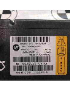 Boitier air bag BMW SERIE 5 E60 PHASE 1 
