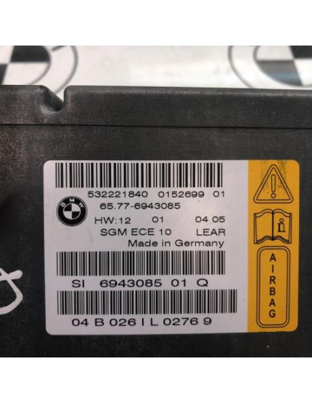 Boitier air bag BMW SERIE 5 E60 PHASE 1 
