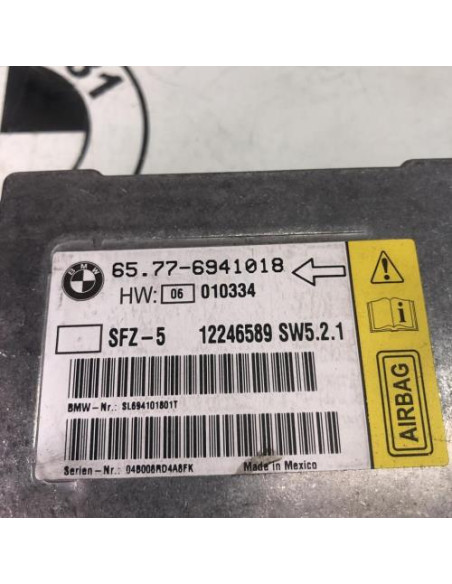 Boitier air bag BMW SERIE 5 E60 PHASE 1 