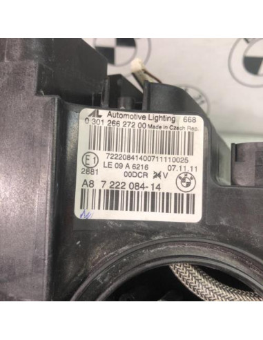 Optique avant principal droit (feux)(phare) BMW SERIE 6 F06 GRAN COUPE PHASE 1 