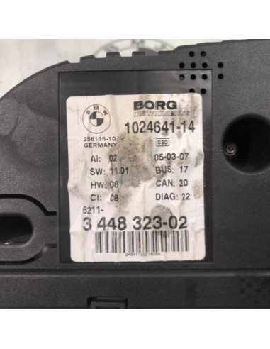 Compteur BMW X3 E83 PHASE 2 Diesel