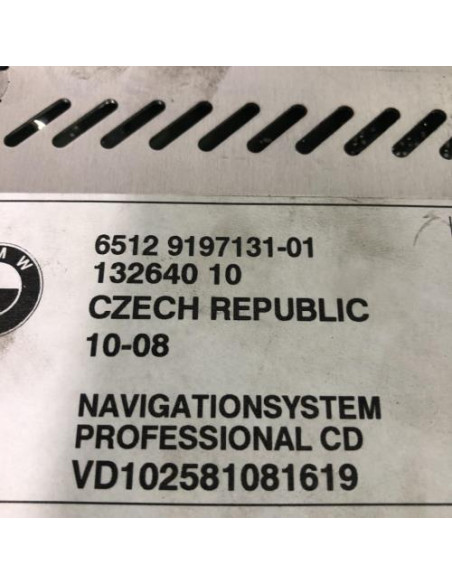 Autoradio d'origine BMW X3 E83 PHASE 2 Diesel