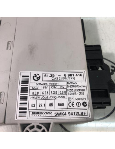 Calculateur BMW SERIE 6 E63 COUPE 