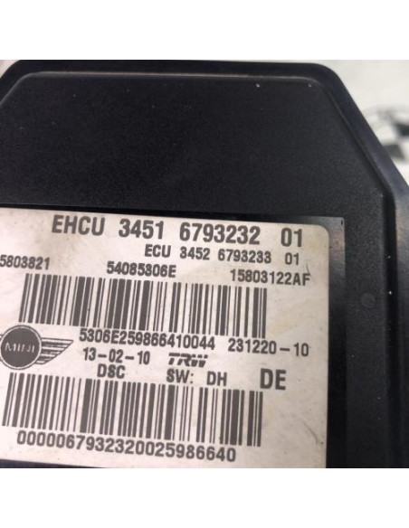 Bloc ABS (freins anti-blocage) MINI MINI 2 R56 PHASE 2 Essence