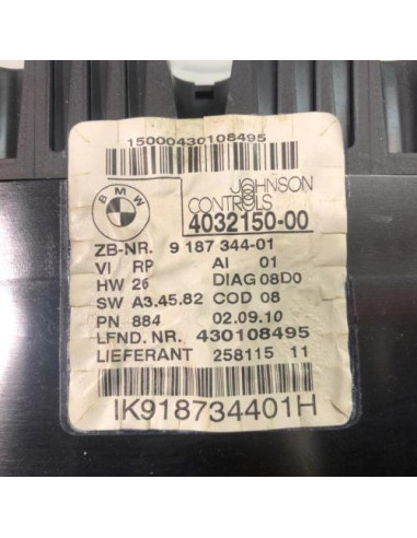 Compteur BMW SERIE 3 E90 PHASE 2 Diesel