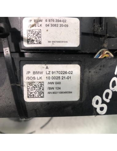 Com (Bloc Contacteur Tournant+Commodo Essuie Glace+Commodo Phare) BMW SERIE 5 E61 TOURING PHASE 2 BREAK Diesel