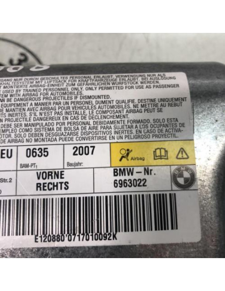 Air bag lateral droit BMW SERIE 5 E61 TOURING PHASE 2 BREAK Diesel