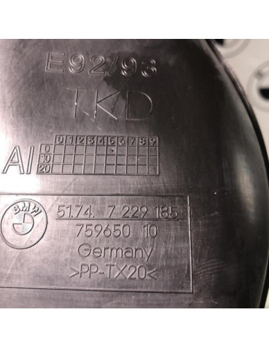 Conduite d'air BMW SERIE 3 E92 COUPE PHASE 2 Diesel