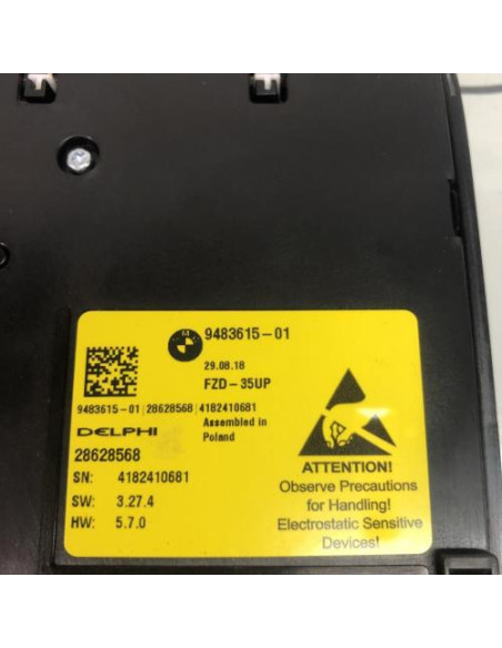 Eclairage de plafonnier BMW SERIE 3 G20 