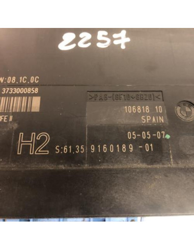 Calculateur BMW SERIE 1 E87 PHASE 2 Diesel