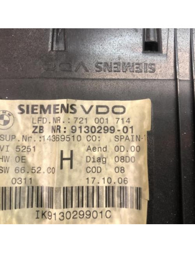 Compteur BMW SERIE 3 E91 TOURING PHASE 1 BREAK Diesel