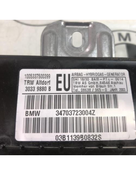 Air bag lateral droit BMW SERIE 3 E46 TOURING PHASE 1 BREAK Diesel