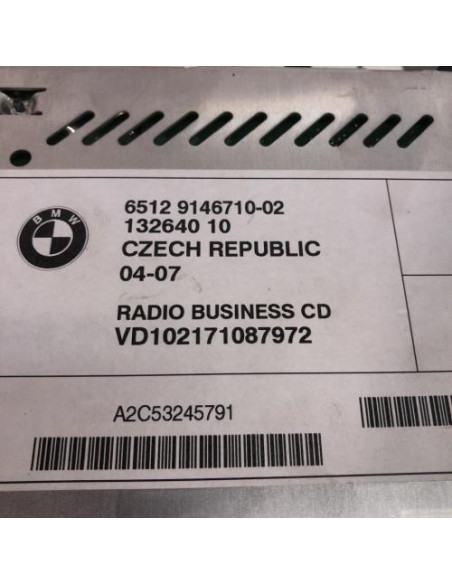 Autoradio d'origine BMW Z4 E85 ROADSTER PHASE 2 CABRIOLET Essence