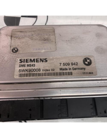 Calculateur moteur BMW X5 E53 Essence