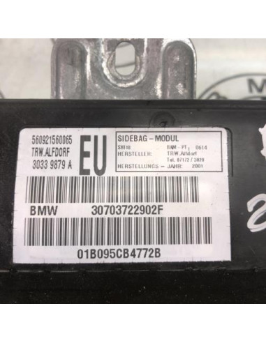 Air bag lateral gauche BMW SERIE 3 E46 TOURING PHASE 1 BREAK Diesel