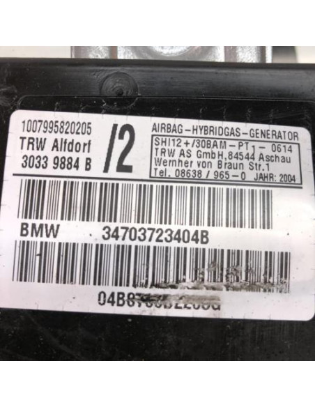 Air bag lateral droit BMW SERIE 3 E46 COUPE PHASE 2 Diesel