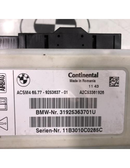 Boitier air bag BMW SERIE 5 F11 TOURING PHASE 1 BREAK Diesel