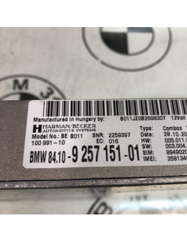 Calculateur BMW SERIE 5 F11 TOURING PHASE 1 BREAK Diesel