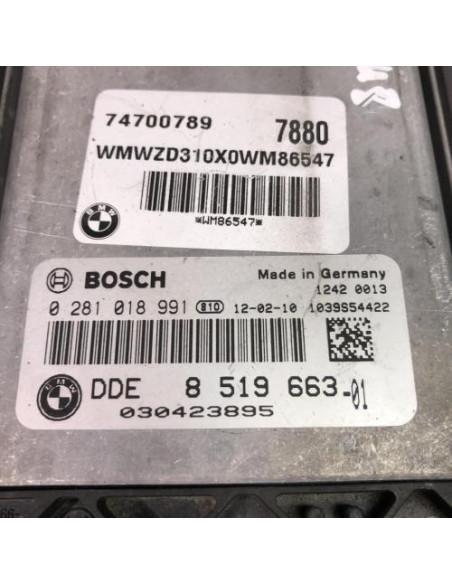 Calculateur moteur MINI MINI 2 R60 COUNTRYMAN BREAK Diesel