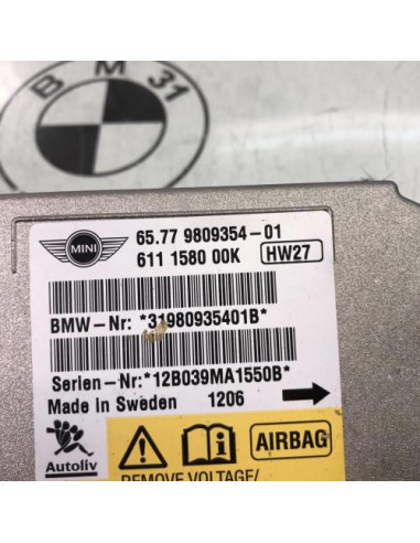 Boitier air bag MINI MINI 2 R60 COUNTRYMAN BREAK Diesel