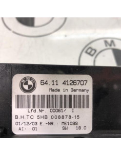 Commande chauffage BMW SERIE 3 E46 TOURING PHASE 1 BREAK Diesel
