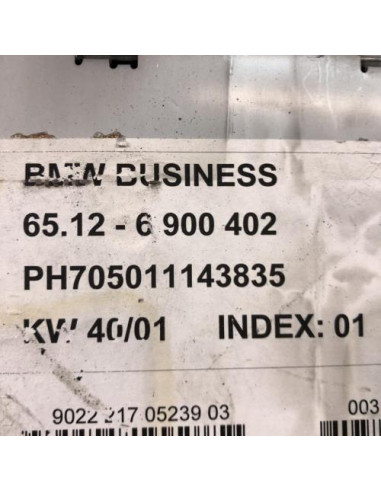 Autoradio d'origine BMW SERIE 3 E46 PHASE 2 Diesel