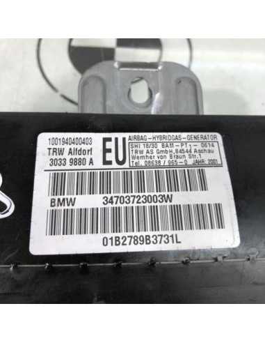 Air bag lateral droit BMW SERIE 3 E46 PHASE 2 Diesel