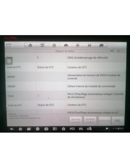 Capteur BMW SERIE 3 E46 PHASE 1 Diesel