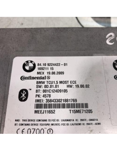 Calculateur BMW SERIE 5 E61 TOURING PHASE 2 BREAK Diesel