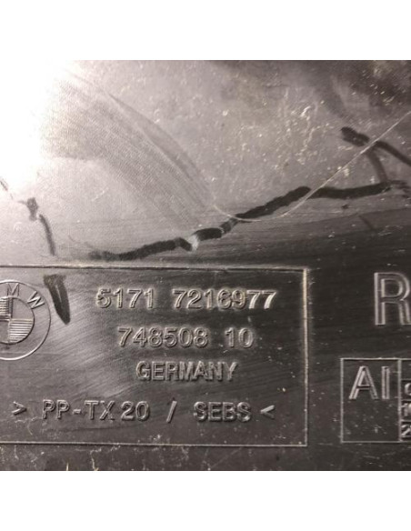 Baie de pare brise BMW SERIE 5 F11 TOURING PHASE 1 BREAK Diesel