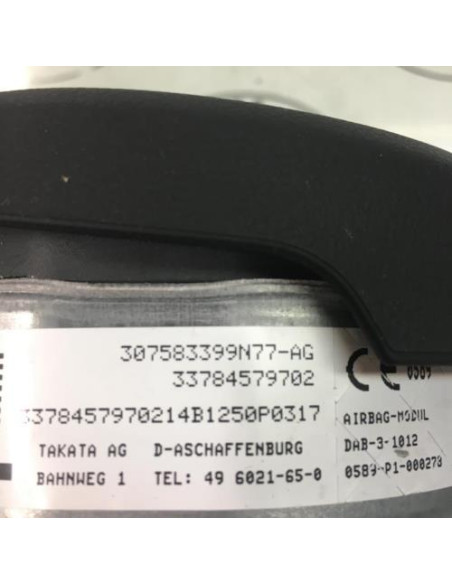 Air bag conducteur BMW X5 F15 