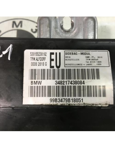 Air bag lateral droit BMW SERIE 3 E46 PHASE 1 Diesel