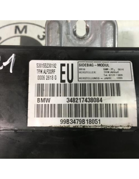 Air bag lateral droit BMW SERIE 3 E46 PHASE 1 Diesel