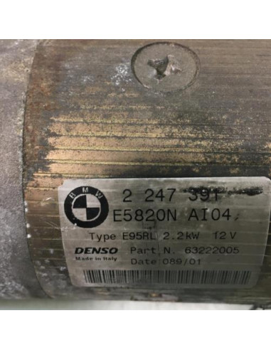 Demarreur BMW SERIE 3 E46 PHASE 1 Diesel