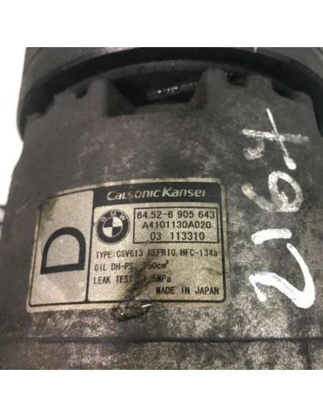 Compresseur clim BMW SERIE 3 E46 TOURING PHASE 1 BREAK Diesel