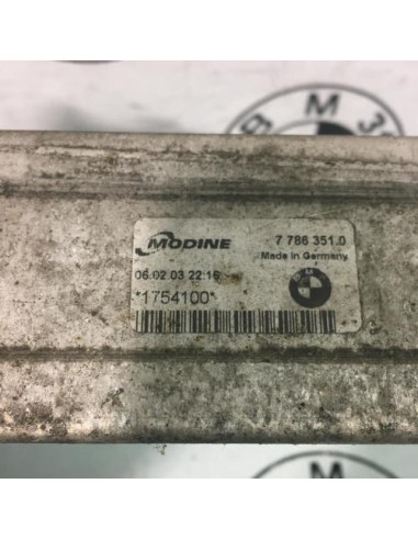 Echangeur air (Intercooler) BMW SERIE 3 E46 PHASE 2 