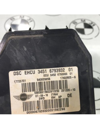 Bloc ABS (freins anti-blocage) MINI MINI 2 R56 PHASE 2 Diesel