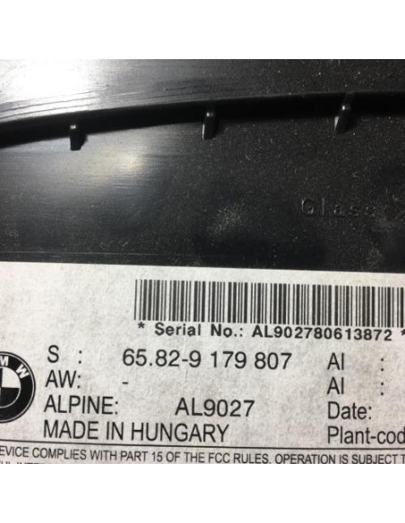 Ecran GPS BMW SERIE 3 E92 COUPE PHASE 1 Diesel