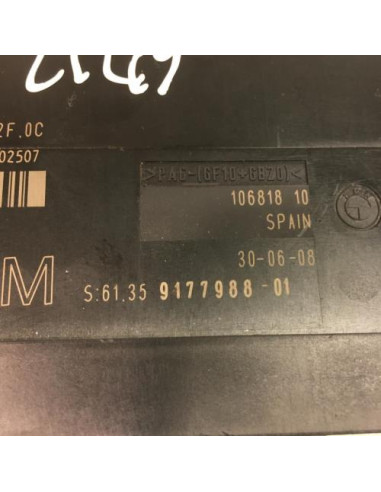 Calculateur BMW SERIE 3 E92 COUPE PHASE 1 Diesel