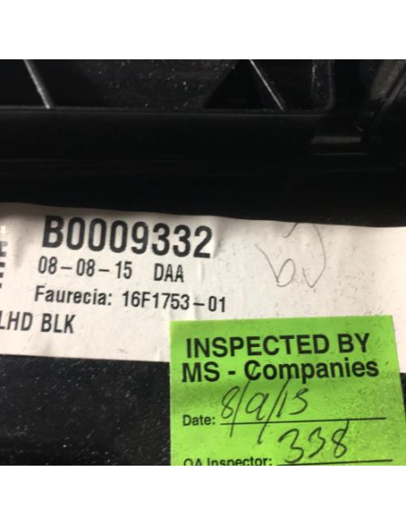 Boite a gants BMW X6 F16 