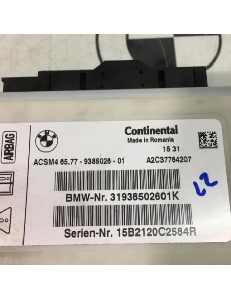 Boitier air bag BMW X6 F16 