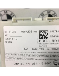 Porte fusible BMW X6 F16  2