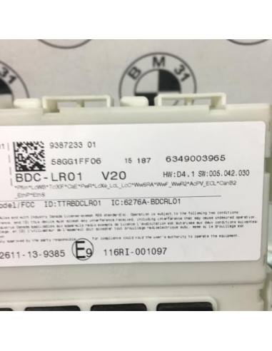 Porte fusible BMW X6 F16 