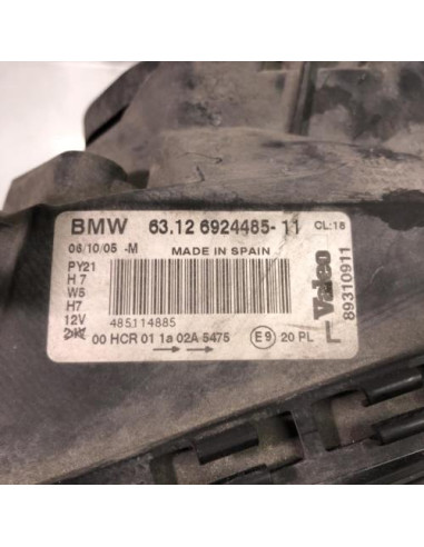 Optique avant principal gauche (feux)(phare) BMW SERIE 1 E87 PHASE 1 Diesel