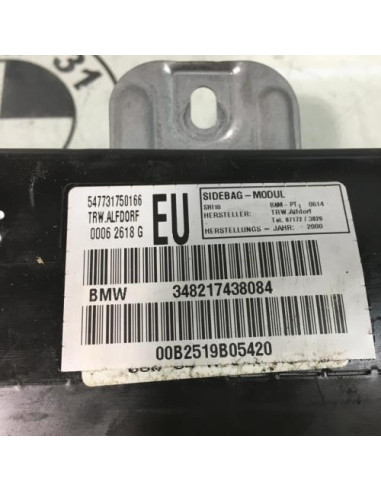 Air bag lateral droit BMW SERIE 3 E46 TOURING PHASE 1 BREAK Diesel