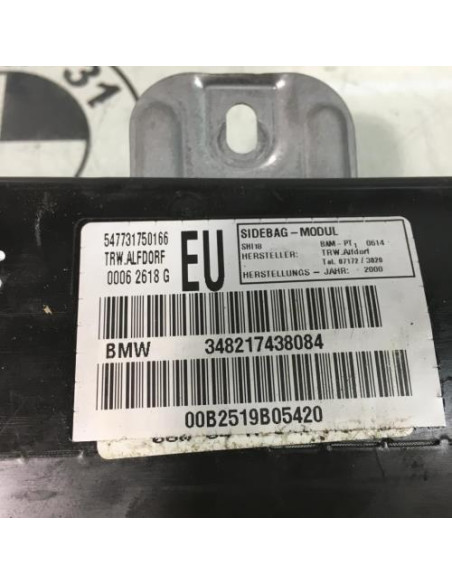 Air bag lateral droit BMW SERIE 3 E46 TOURING PHASE 1 BREAK Diesel