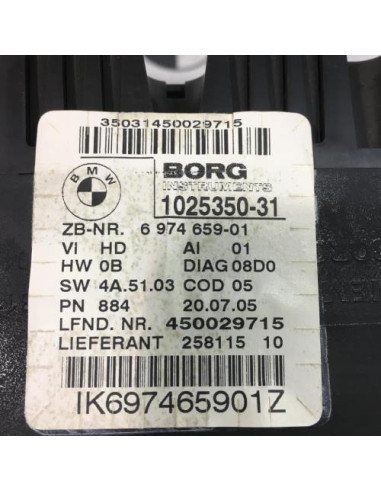Compteur BMW SERIE 3 E90 PHASE 1 Diesel