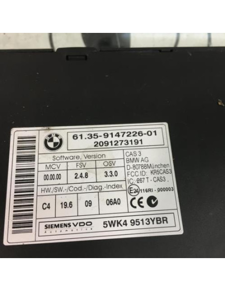 Kit de demarrage BMW SERIE 1 E87 PHASE 2 Diesel